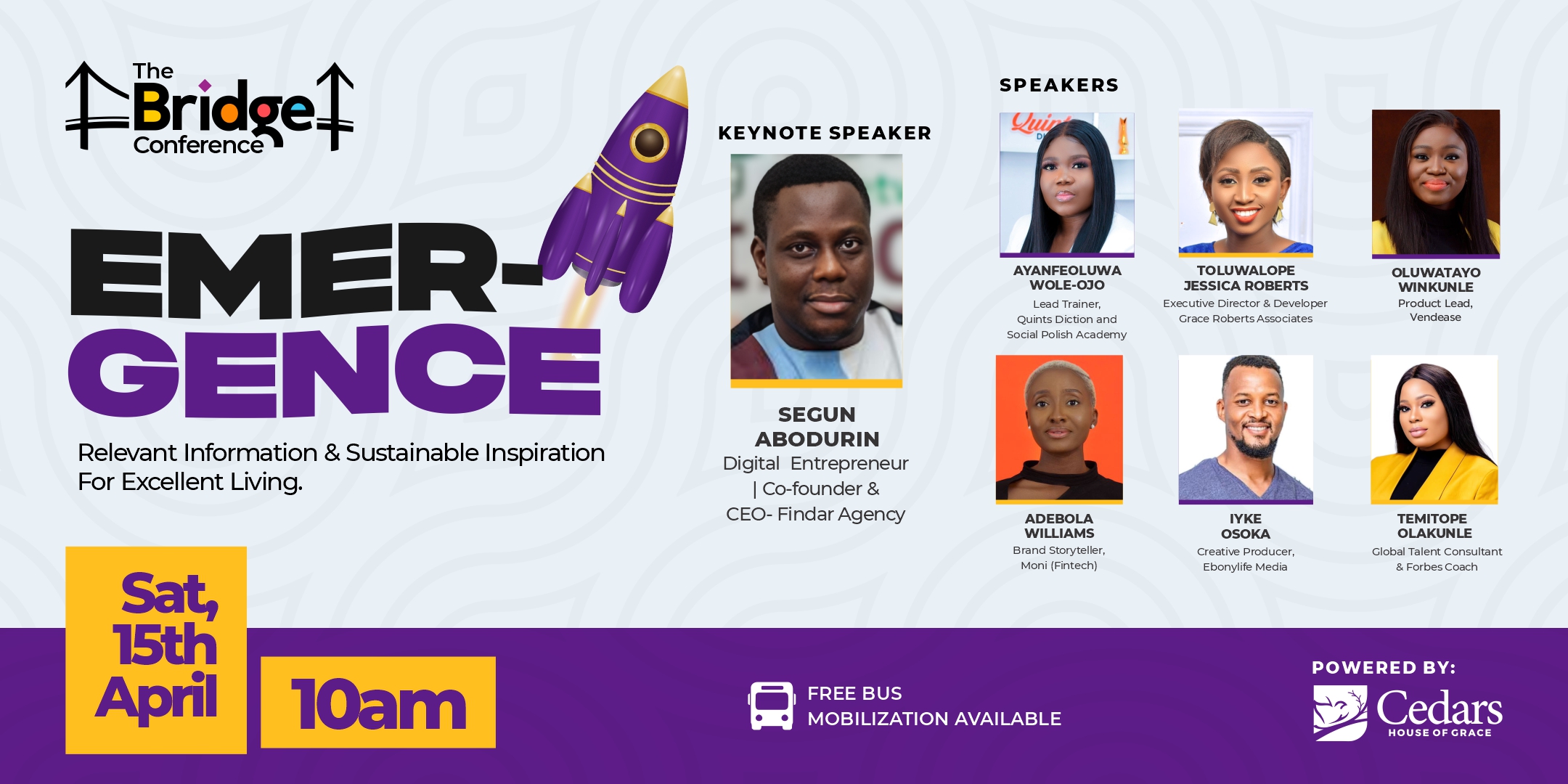 The Bridge Conference Cedars House of Grace